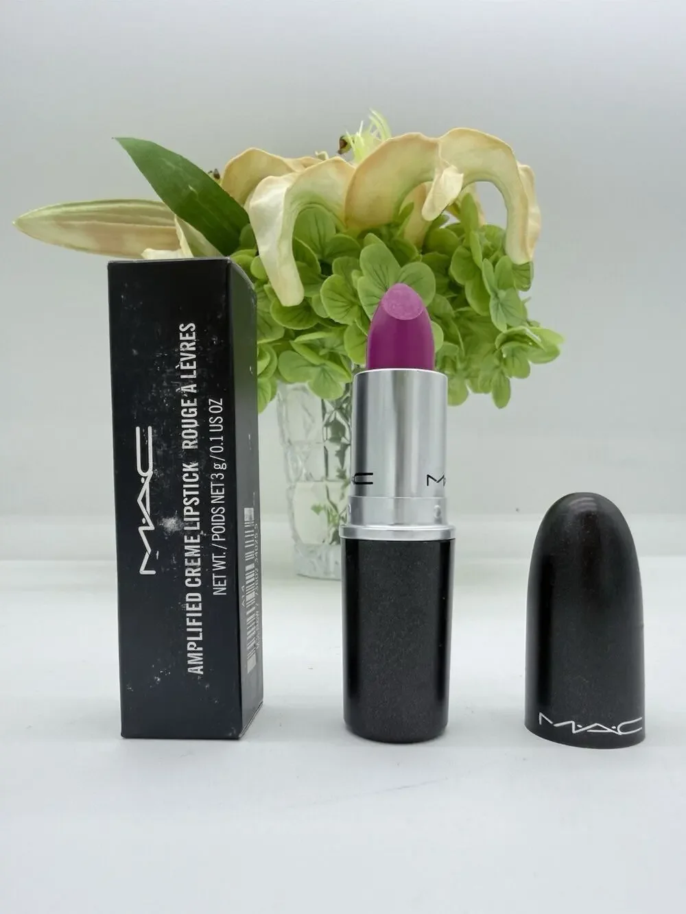 Mac Lipstick Amplified Creme ENJOY IT ALL 0.1oz / 3g